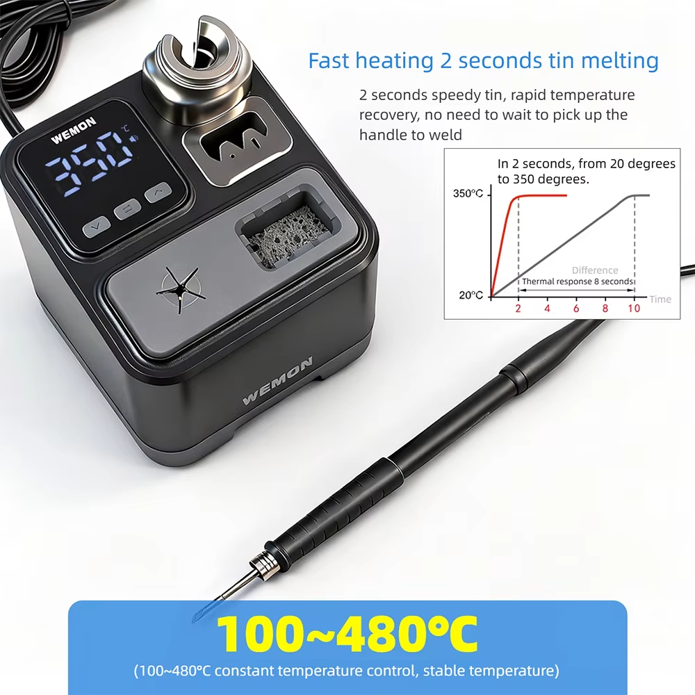 WEMON K21A T210 납땜 스테이션 100-48 - C210 Precision Soldering Station 리뷰 및 가격