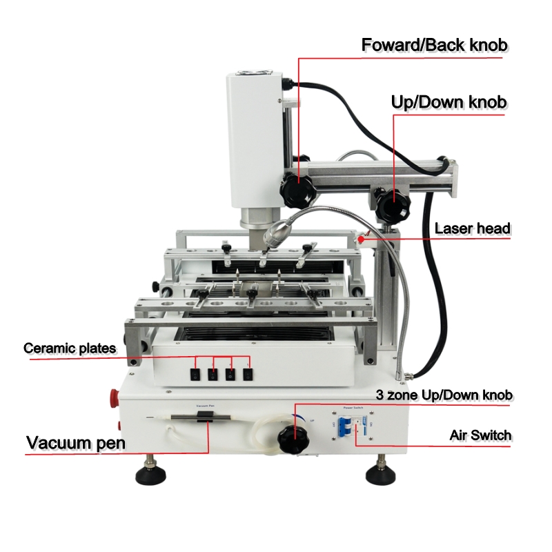 R690 V.4 Pro 열풍 납땜 스테이션 3존 PCB - Infrared Bga Rework Station 리뷰 및 가격