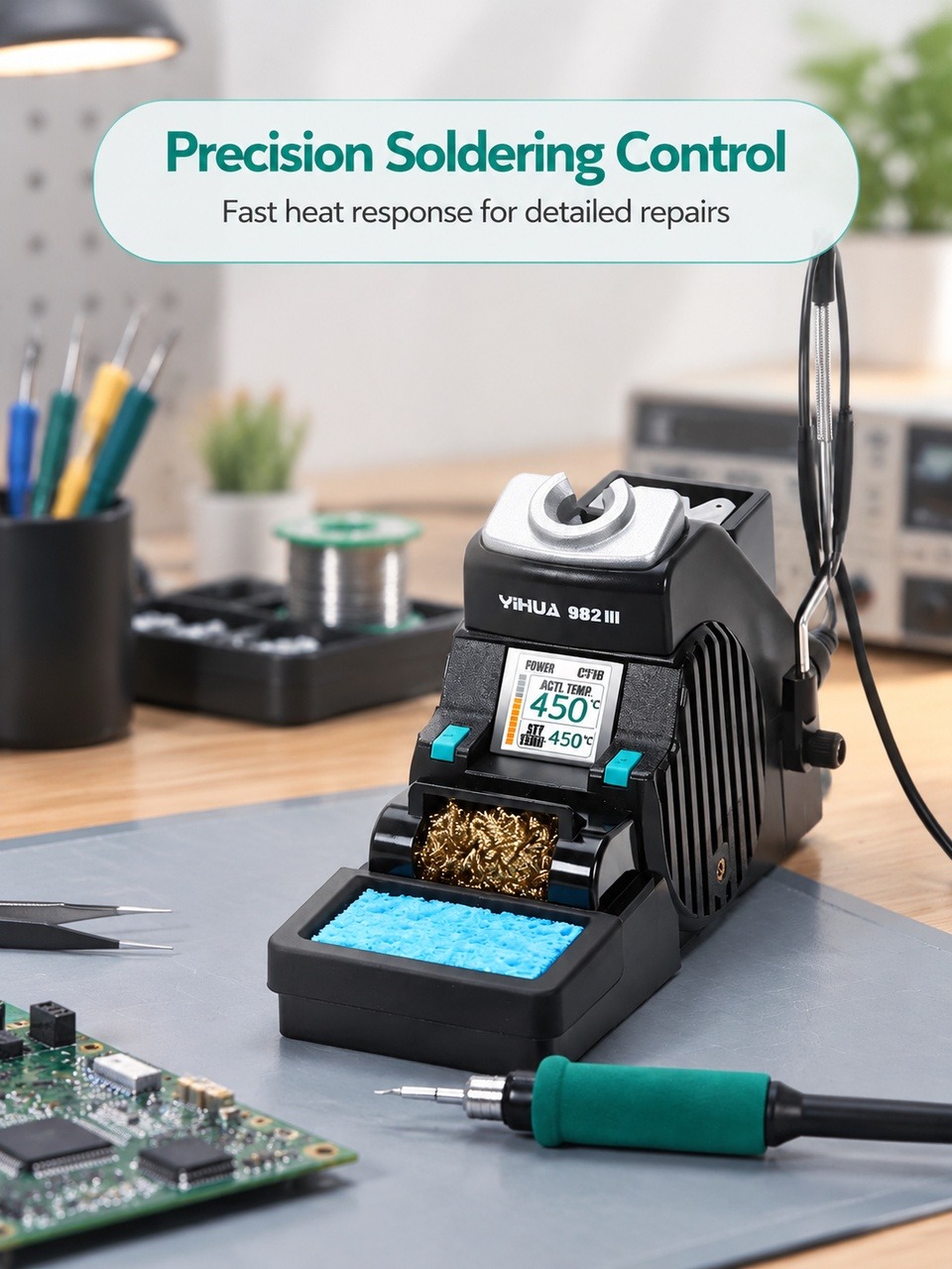 이화(YIHUA) 982-III C210 정밀 납땜 스 - C210 Precision Soldering Station 리뷰 및 가격