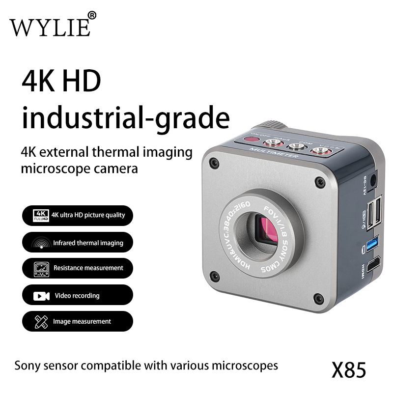 WYLIE X85 4K 산업용 현미경 카메라, 적외선  - 4K Microscope Camera Sony Sensor 리뷰 및 가격