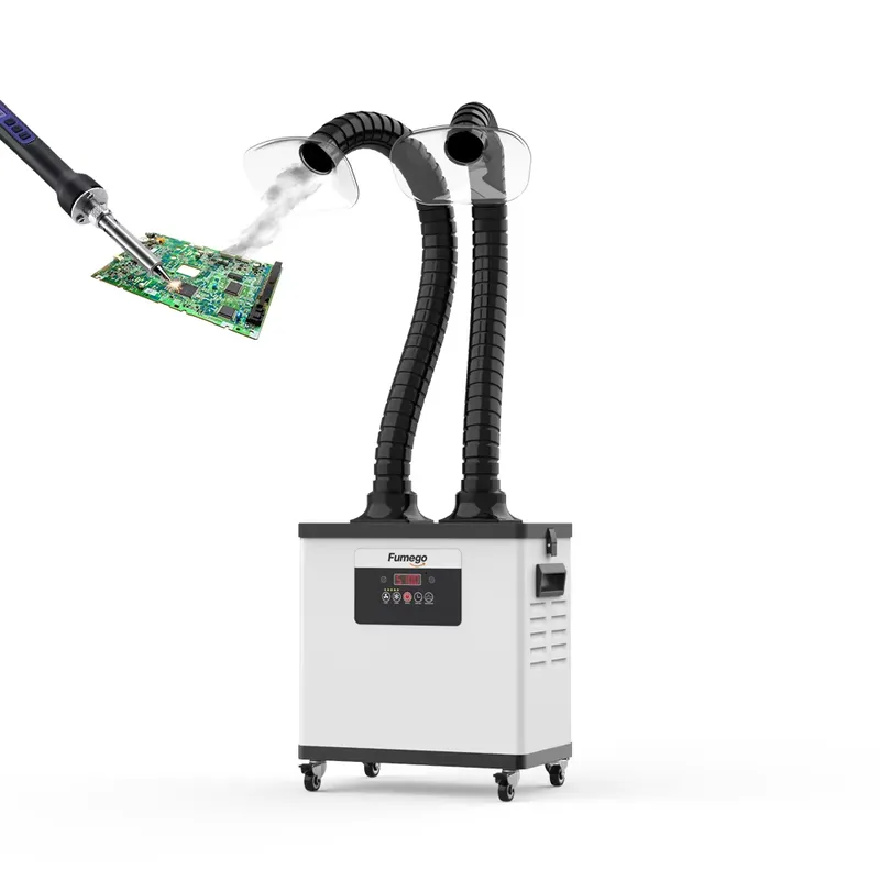 DX1002 듀얼암 200W 연기 추출기 및 납땜 연기 - Fume Extractor Soldering Dual Arm 리뷰 및 가격